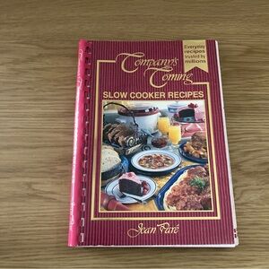 Company’s Coming Slow Cooker Recipes Cook Book